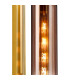 Clarkson 70cm Curved Wall Light 1 Light E27 Brass Gold / Copper Fade-6