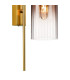 Clarkson 70cm Curved Wall Light 1 Light E27 Brass Gold / Copper Fade-7