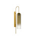 Clarkson 70cm Curved Wall Light 1 Light E27 Brass Gold / Gold Fade-4
