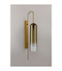 Clarkson 70cm Curved Wall Light 1 Light E27 Brass Gold / Gold Fade-8