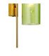 Clarkson 70cm Curved Wall Light 1 Light E27 Brass Gold / Green-7