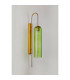 Clarkson 70cm Curved Wall Light 1 Light E27 Brass Gold / Green-8