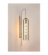 Clarkson 70cm Curved Wall Light 1 Light E27 Polished Nickel / Cognac-3