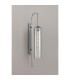 Clarkson 70cm Curved Wall Light 1 Light E27 Polished Nickel / Clear-8