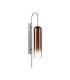 Clarkson 70cm Curved Wall Light 1 Light E27 Polished Nickel / Copper Fade-4