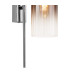 Clarkson 70cm Curved Wall Light 1 Light E27 Polished Nickel / Copper Fade-7