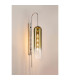 Clarkson 70cm Curved Wall Light 1 Light E27 Polished Nickel / Gold Fade-3