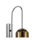 Clarkson 70cm Curved Wall Light 1 Light E27 Polished Nickel / Gold Fade-5