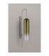 Clarkson 70cm Curved Wall Light 1 Light E27 Polished Nickel / Gold Fade-8