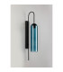Clarkson 70cm Curved Wall Light 1 Light E27 Satin Black / Blue-7