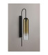 Clarkson 70cm Curved Wall Light 1 Light E27 Satin Black / Gold Fade-8