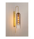 Clarkson 70cm Curved Wall Light 1 Light E27 Satin Gold / Copper Fade-3