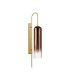 Clarkson 70cm Curved Wall Light 1 Light E27 Satin Gold / Copper Fade-4