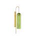Clarkson 70cm Curved Wall Light 1 Light E27 Satin Gold / Green-4