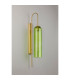 Clarkson 70cm Curved Wall Light 1 Light E27 Satin Gold / Green-8