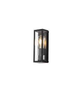 Cooperstown Flush Wall Lamp 1 x E27 IP65 Anthracite -1
