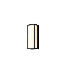 Cooperstown Flush Frosted Wall Lamp 10W LED 3000K IP65 Anthracite -1