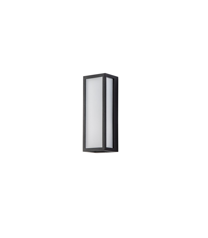 Cooperstown Flush Frosted Wall Lamp 10W LED 3000K IP65 Anthracite -4