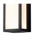 Cooperstown Flush Frosted Wall Lamp 10W LED 3000K IP65 Anthracite -6