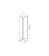 Cooperstown Flush Wall Lamp 2 x E27 IP65 Anthracite -2