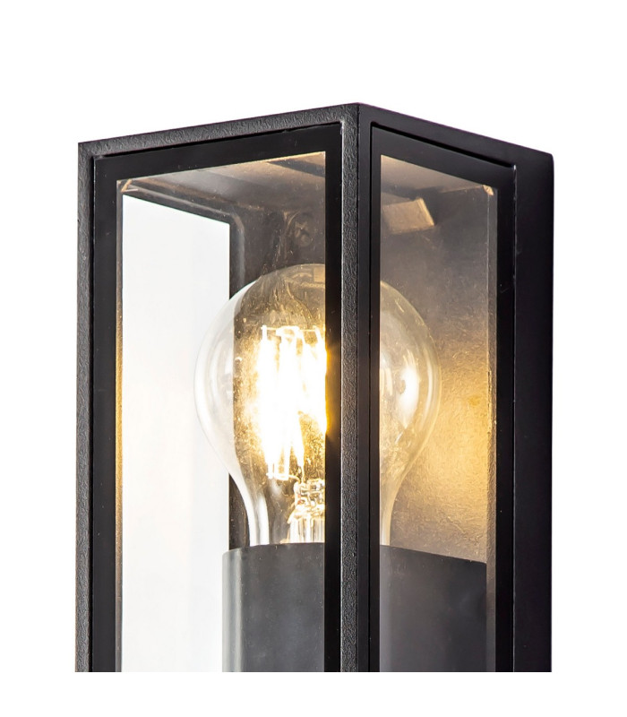 Cooperstown Flush Wall Lamp 2 x E27 IP65 Anthracite -7
