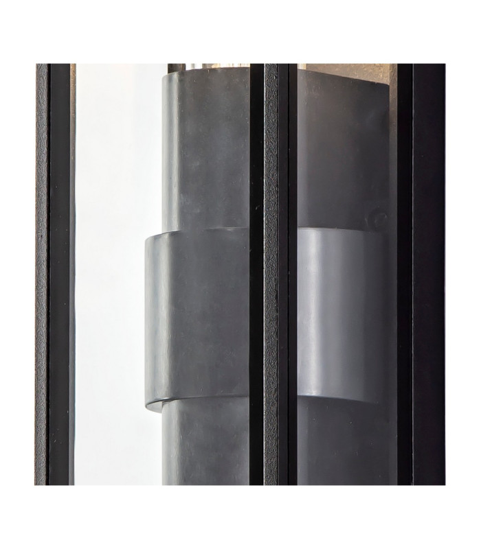 Cooperstown Flush Wall Lamp 2 x E27 IP65 Anthracite -8