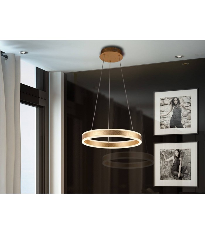 Integrated LED Ceiling Pendant Gold - 1