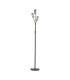 Harpursville Floor Lamp 3 Light G9 Anthracite/Satin Nickel/Smoked Glass-1