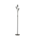 Harpursville Floor Lamp 3 Light G9 Anthracite/Satin Nickel/Smoked Glass-4