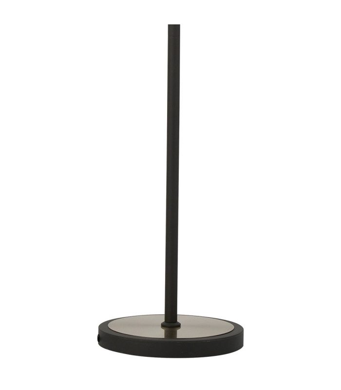 Harpursville Floor Lamp 3 Light G9 Anthracite/Satin Nickel/Smoked Glass-6
