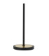 Harpursville Floor Lamp 3 Light G9 Satin Black/Gold/Smoked Glass-6
