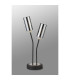 Harpursville Table Lamp 2 Light G9 Anthracite/Satin Nickel/Smoked Glass-7