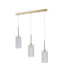 Baldwin Linear Pendant 2m 3 x G9 French Gold/Frosted Type A Shade-4