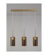 Baldwin Linear Pendant 2m 3 x G9 French Gold/Copper Type A Shade-3