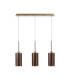 Baldwin Linear Pendant 2m 3 x G9 French Gold/Copper Type A Shade-4