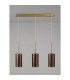 Baldwin Linear Pendant 2m 3 x G9 French Gold/Copper Type A Shade-10