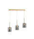 Baldwin Linear Pendant 2m 3 x G9 French Gold/Chrome Type B Shade-1