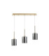 Baldwin Linear Pendant 2m 3 x G9 French Gold/Chrome Type B Shade-4