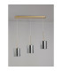 Baldwin Linear Pendant 2m 3 x G9 French Gold/Chrome Type B Shade-10