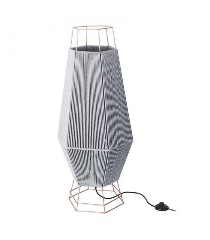 Floor Lamp Copper Grey 1x E27 - 1