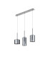 Baldwin Linear Pendant 2m 3 x G9 Polished Chrome/Chrome Type A