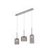 Baldwin Linear Pendant 2m 3 x G9 Polished Chrome/Smoked Type A