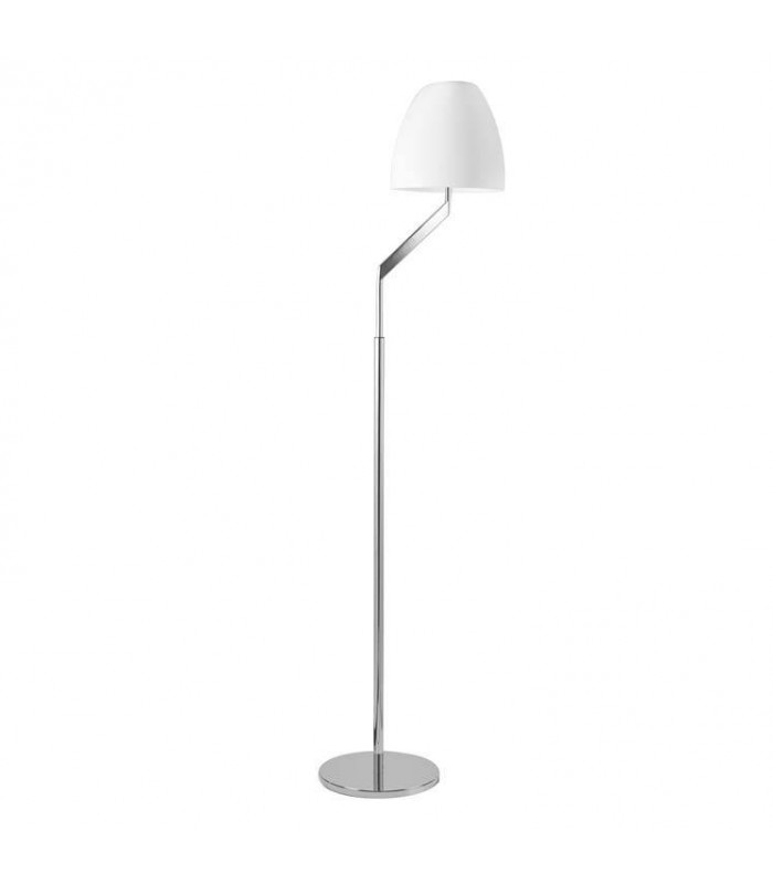 Floor Lamp Chrome 1x E27 - 1