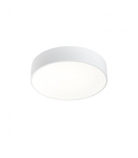 LED Round Flush Ceiling Light White Phase Cut Dimming 33cm 2720lm 3000K - 1