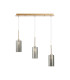 Baldwin Linear Pendant 2m 3 x G9 French Gold/Chrome Type A Shade-1