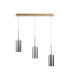 Baldwin Linear Pendant 2m 3 x G9 French Gold/Chrome Type A Shade-4
