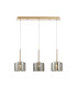 Baldwin Linear Pendant 2m 3 x G9 French Gold/Chrome Type C Shade-1