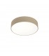 LED Round Flush Ceiling Light Painted Gold Phase Cut Dimming 52cm 3940lm 3000K - 1