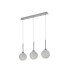 Baldwin Linear Pendant 2m 3 x G9 Polished Chrome/Frosted Type G Shade-4
