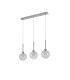 Baldwin Linear Pendant 2m 3 x G9 Polished Chrome/Clear/Frosted Type G Shade-4